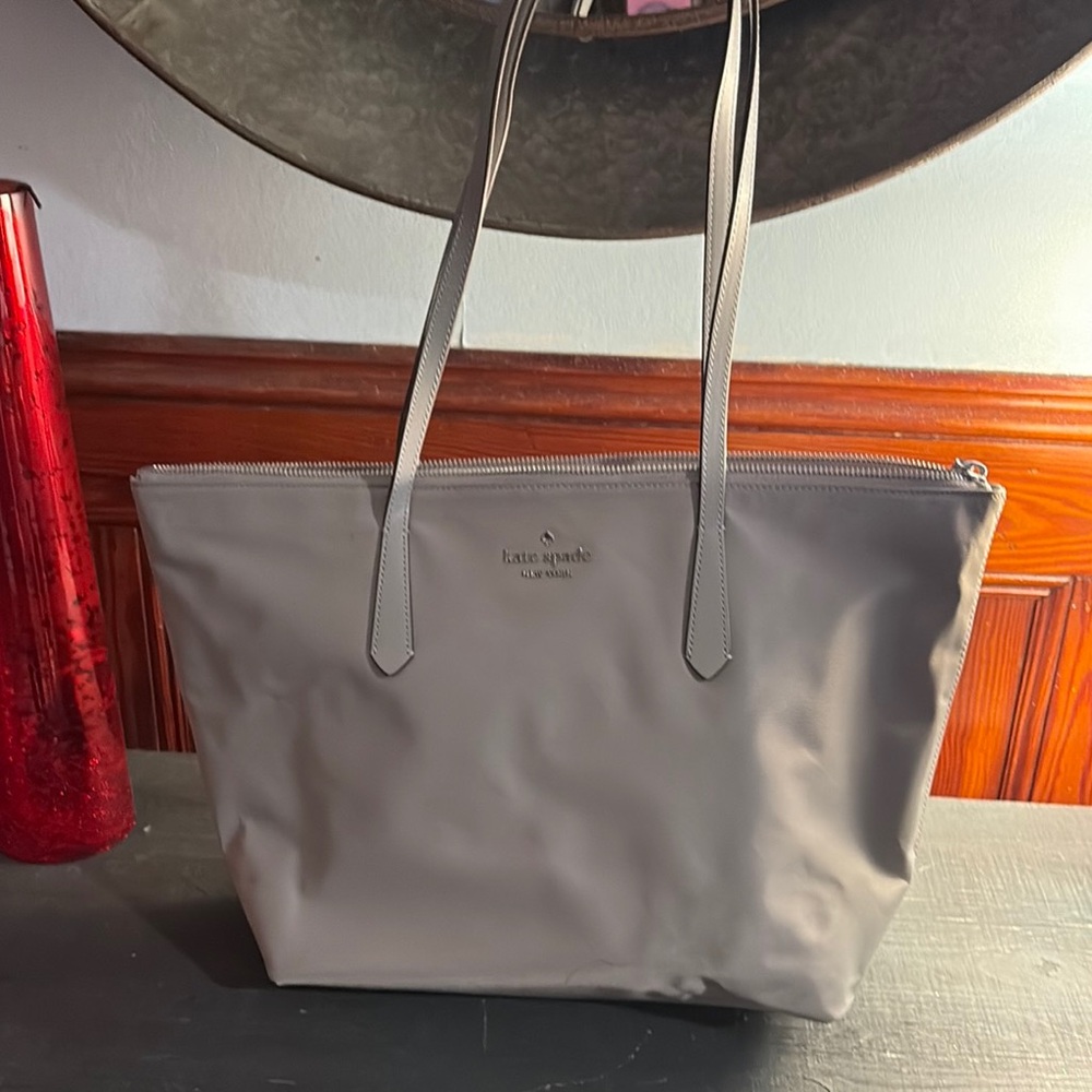 Kate Spade Elegant Gray Tote